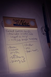 waterproof notepad